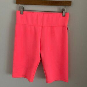 Brand new HOLLYWOOD Hot Pink Biker Shorts Size L